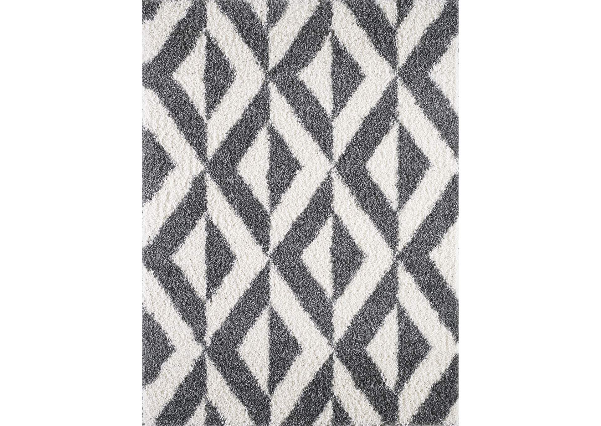 Pax Dark Grey Illusions 7'10" x 10'10" 7'10" x 10'10" Rug,Kas Rugs