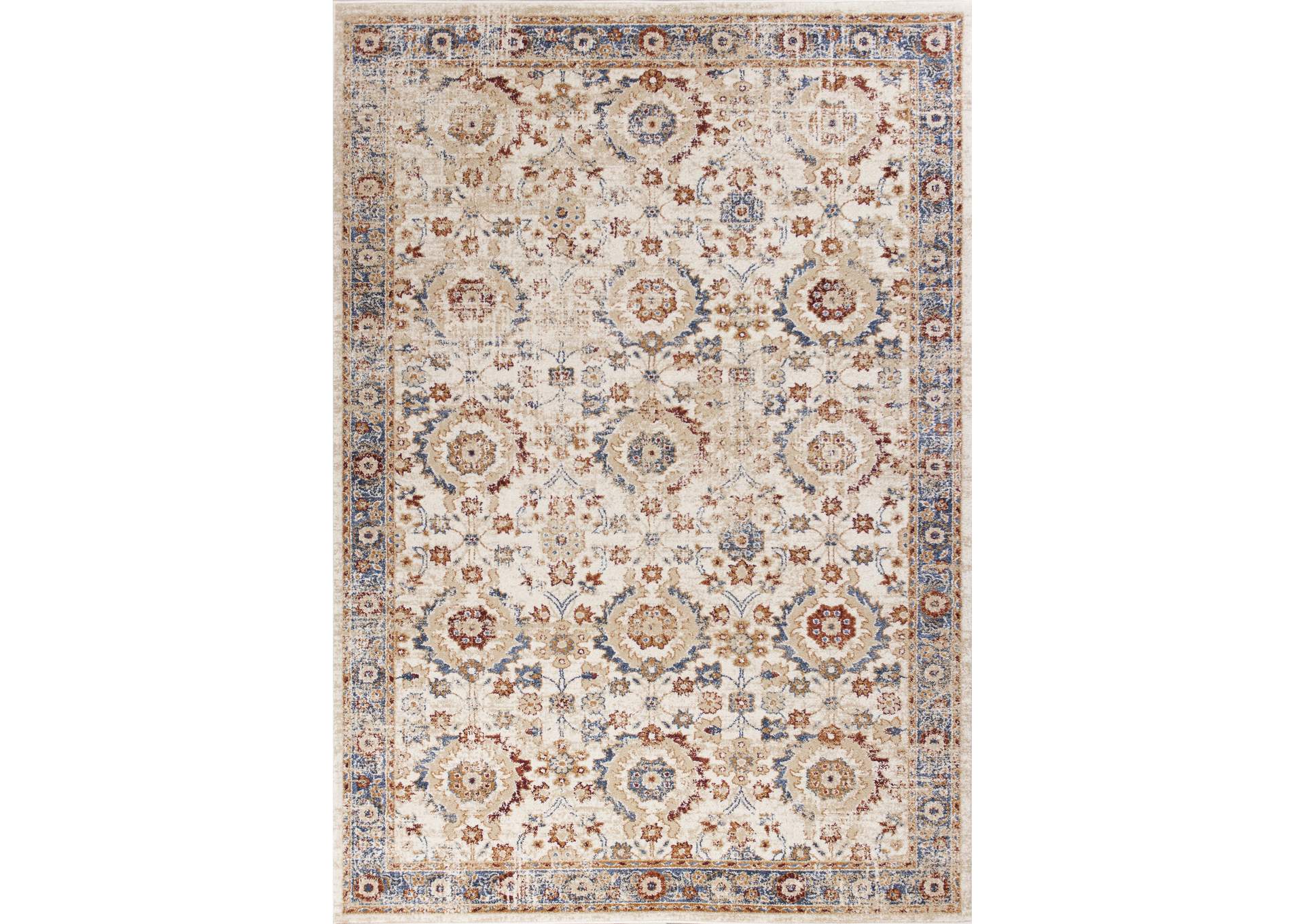 Seville Ivory 3 x 5 Rug,Kas Rugs
