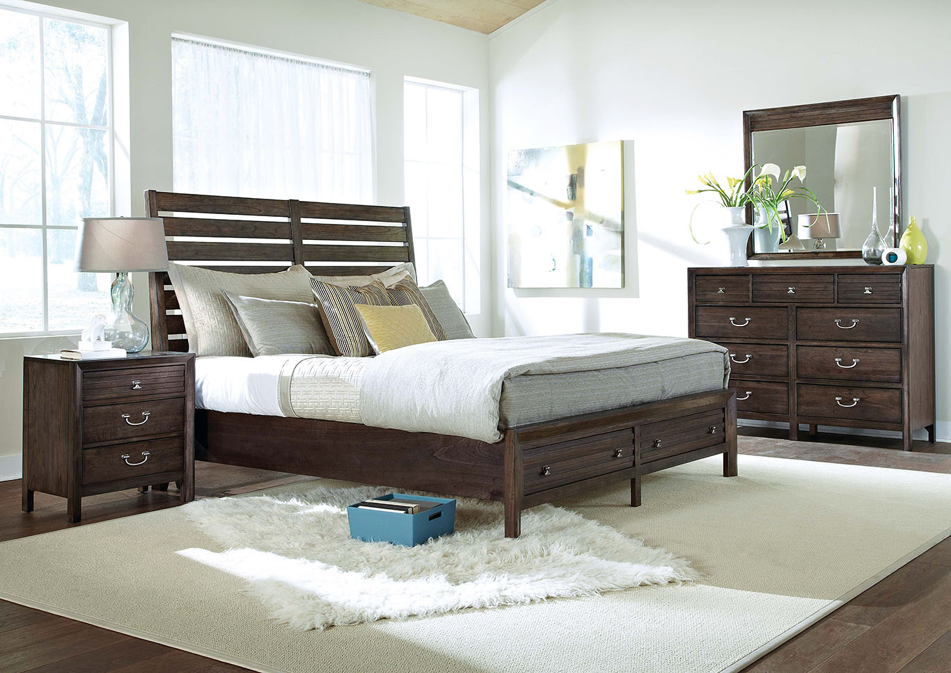 Montreat Graphite Nightstand,Kincaid