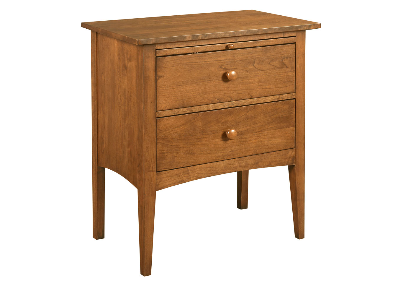 Enfield Honey  Bedside Table,Kincaid