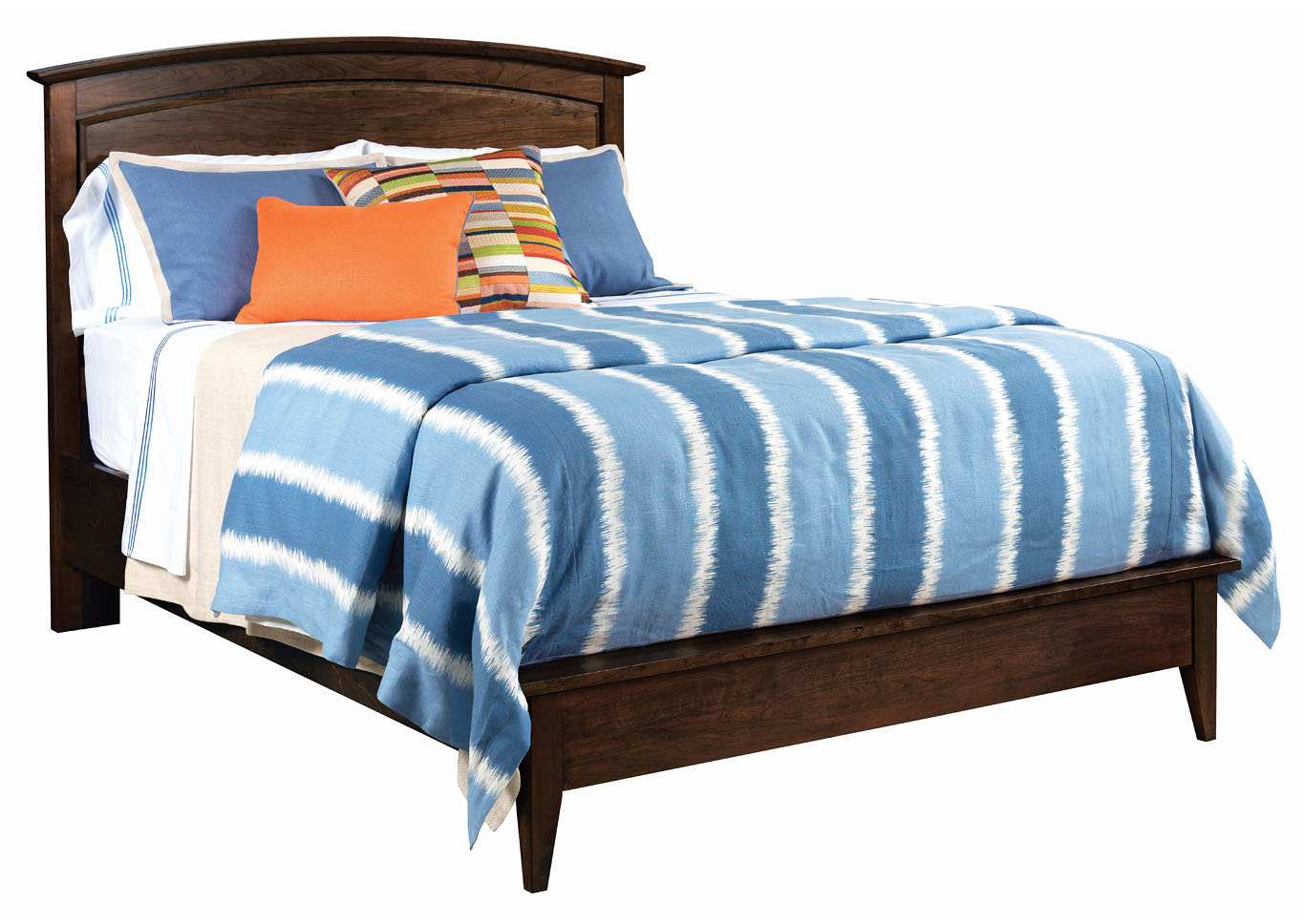 Gatherings Molasses Arch King Panel Bed,Kincaid