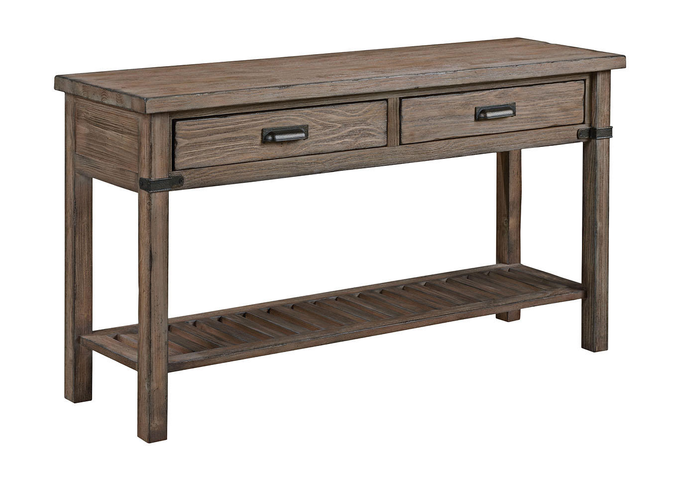 Foundry Driftwood Sofa Table,Kincaid