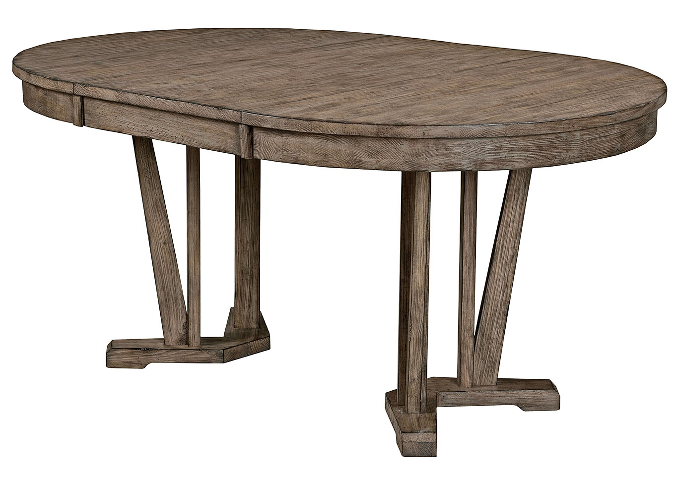 Foundry Driftwood Round Dining Table,Kincaid