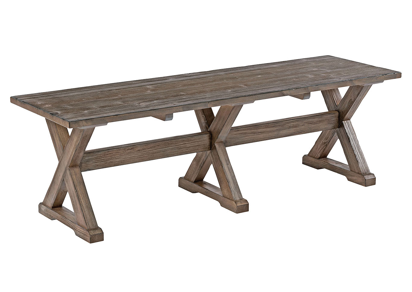 Foundry Driftwood Dining Bench,Kincaid
