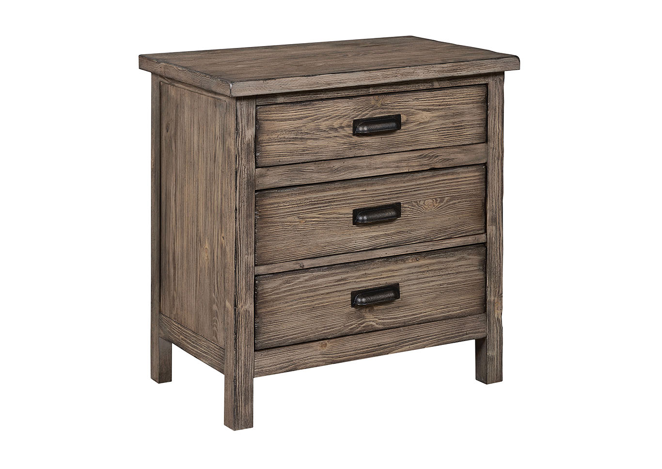 Foundry Driftwood Nightstand,Kincaid