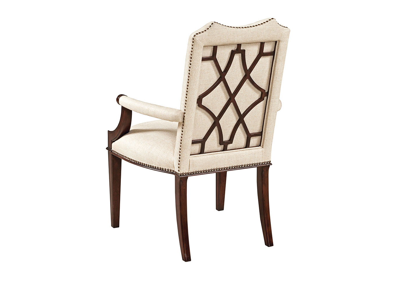 Hadleigh Classic Cherry Upholstered Arm Chair (Set of 2),Kincaid
