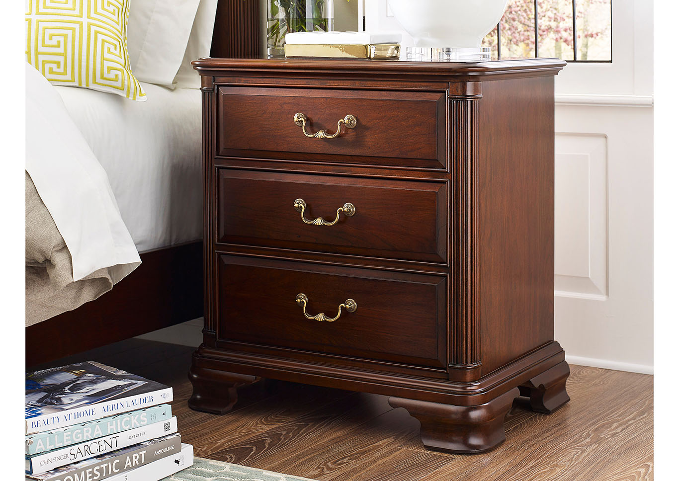 Hadleigh Classic Cherry Nightstand,Kincaid