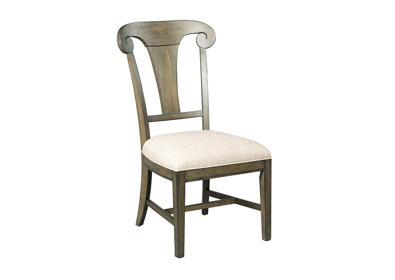 Fulton Greystone Splat Back Side Chair (Set of 2),Kincaid