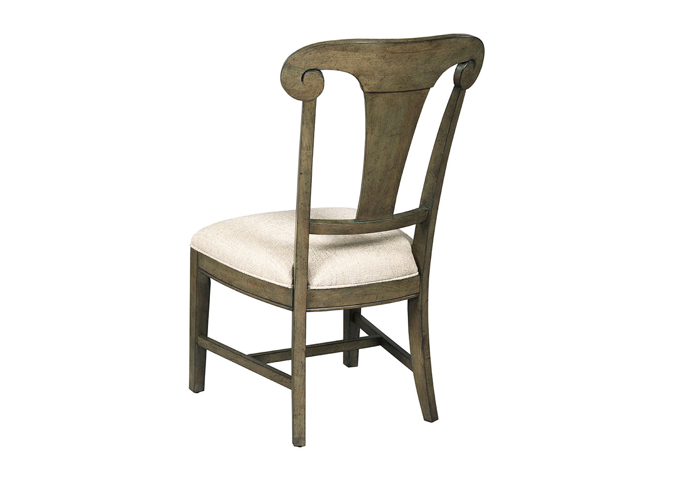 Fulton Greystone Splat Back Side Chair (Set of 2),Kincaid