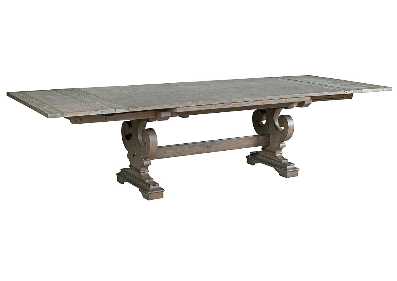 Crawford Fossil/Greystone Refractory Dining Table,Kincaid