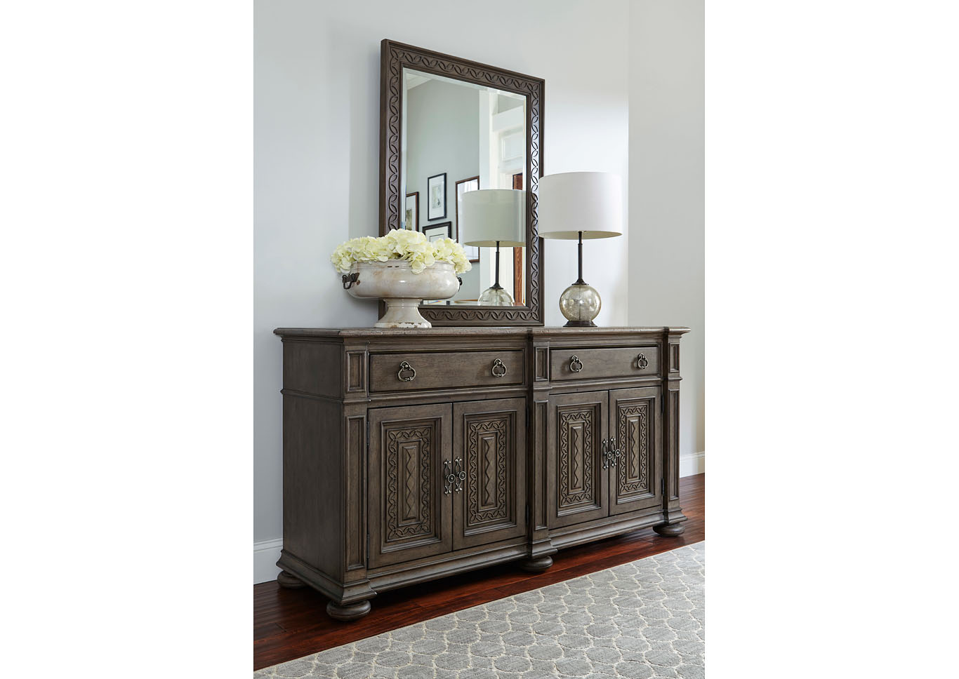 Macon Fossil/Greystone Sideboard,Kincaid