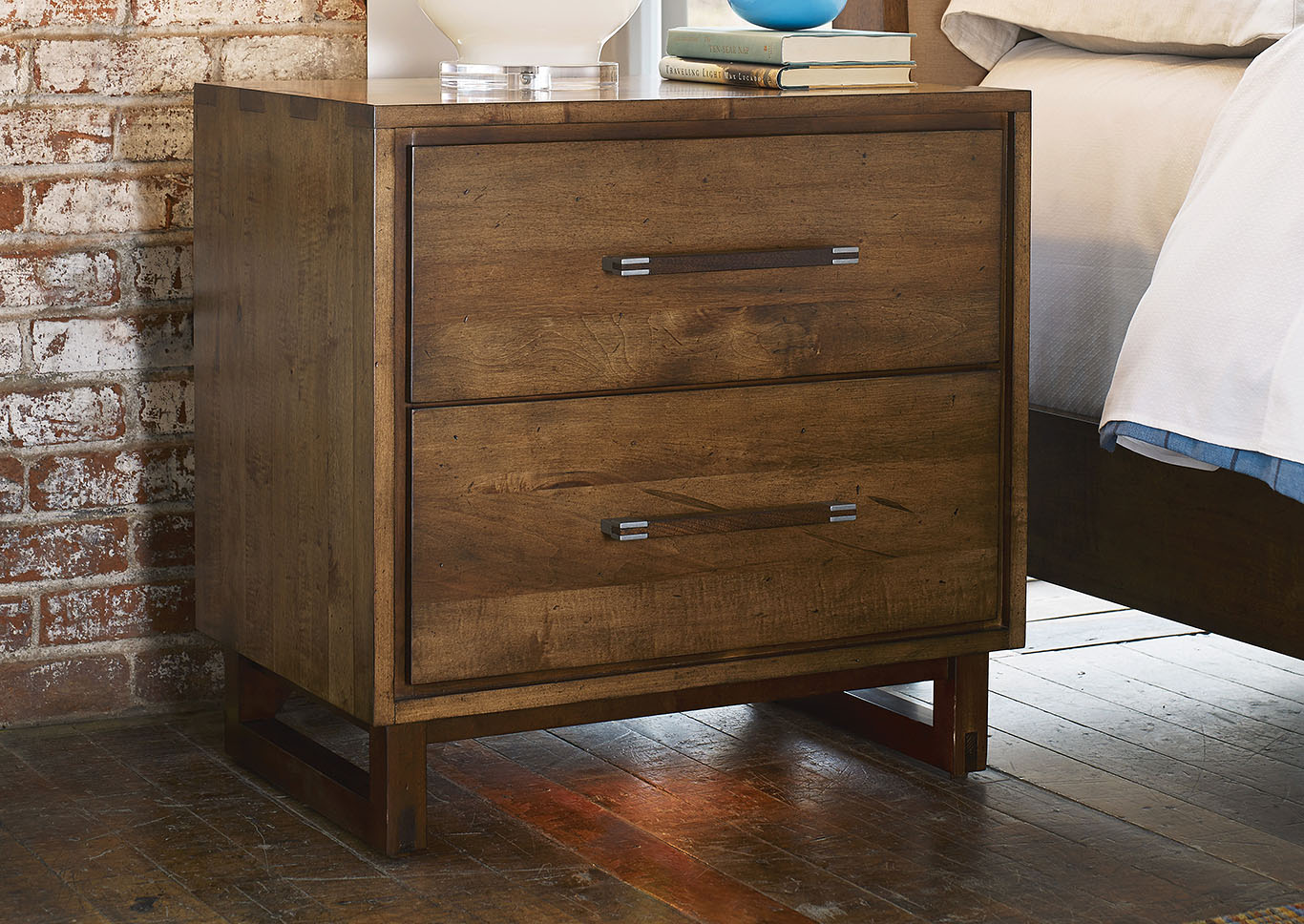 Cooper Nutmeg Nightstand,Kincaid