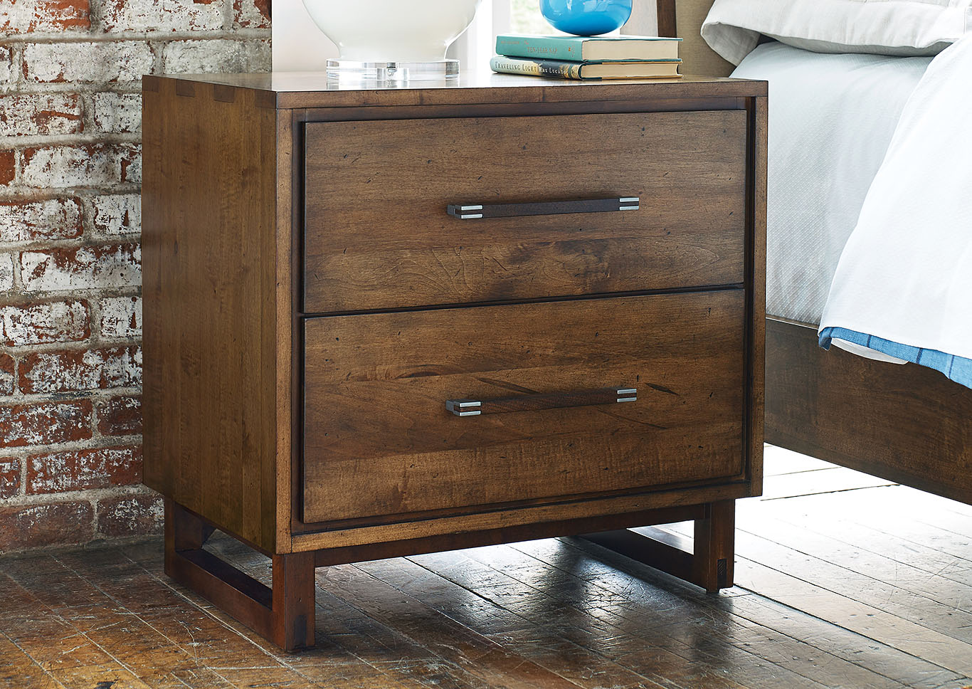 Cooper Nutmeg Nightstand,Kincaid
