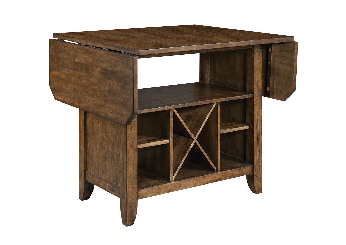 The Nook Hewned Maple Kitchen Island,Kincaid