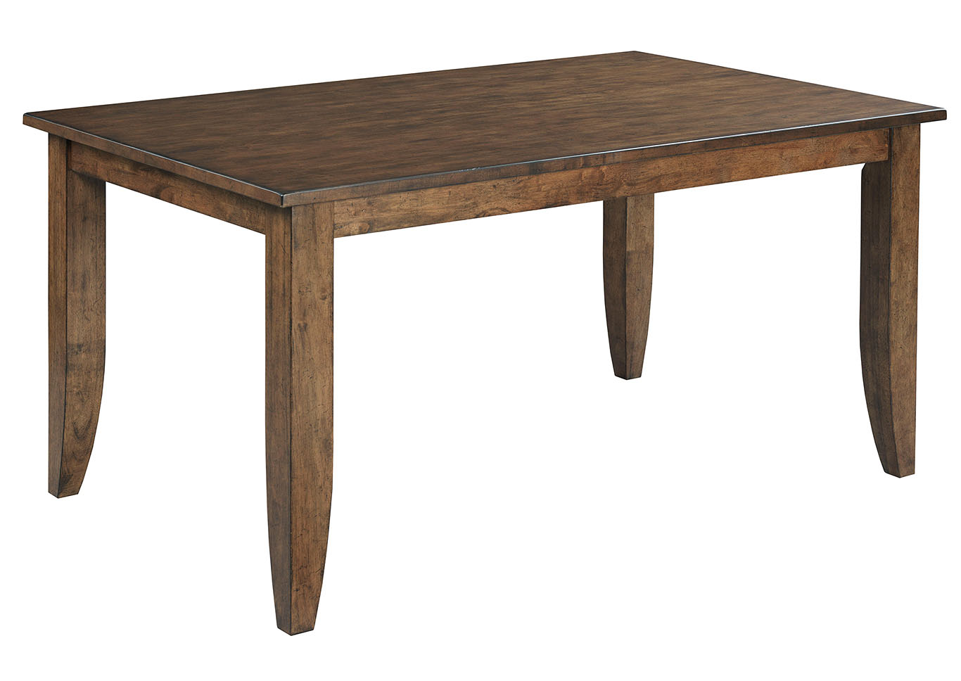 The Nook Hewned Maple 60" Rectangular Dining Table,Kincaid