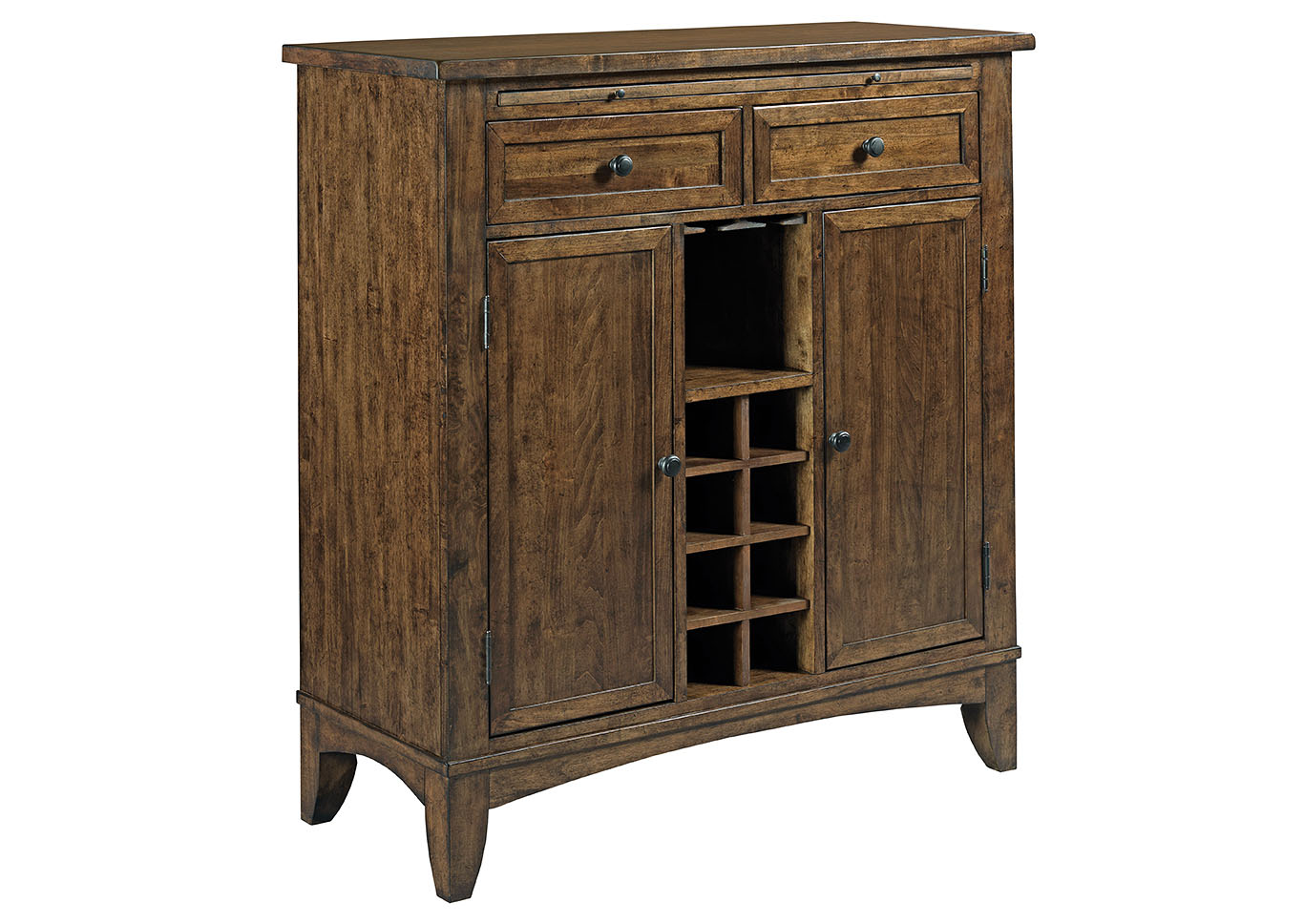 The Nook Hewned Maple Wine Server,Kincaid