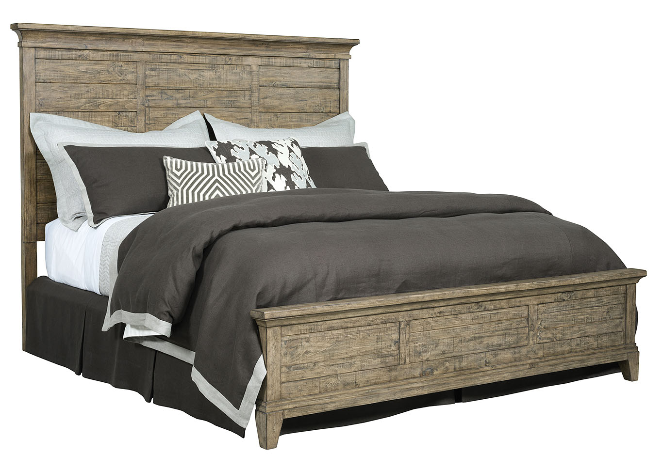 Jessup Stone Queen Panel Bed,Kincaid