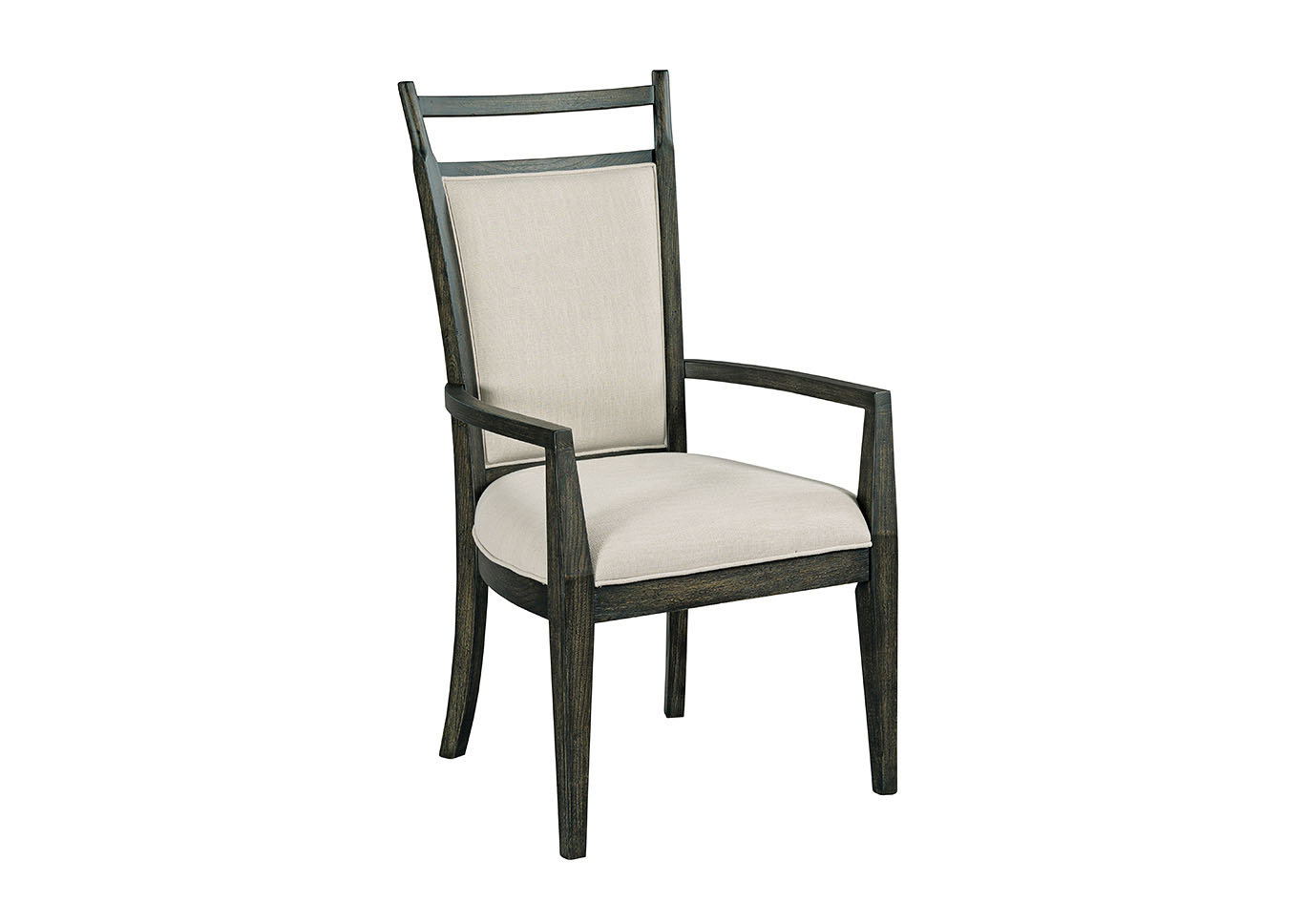 Oakley Charcoal Arm Chair (Set of 2),Kincaid