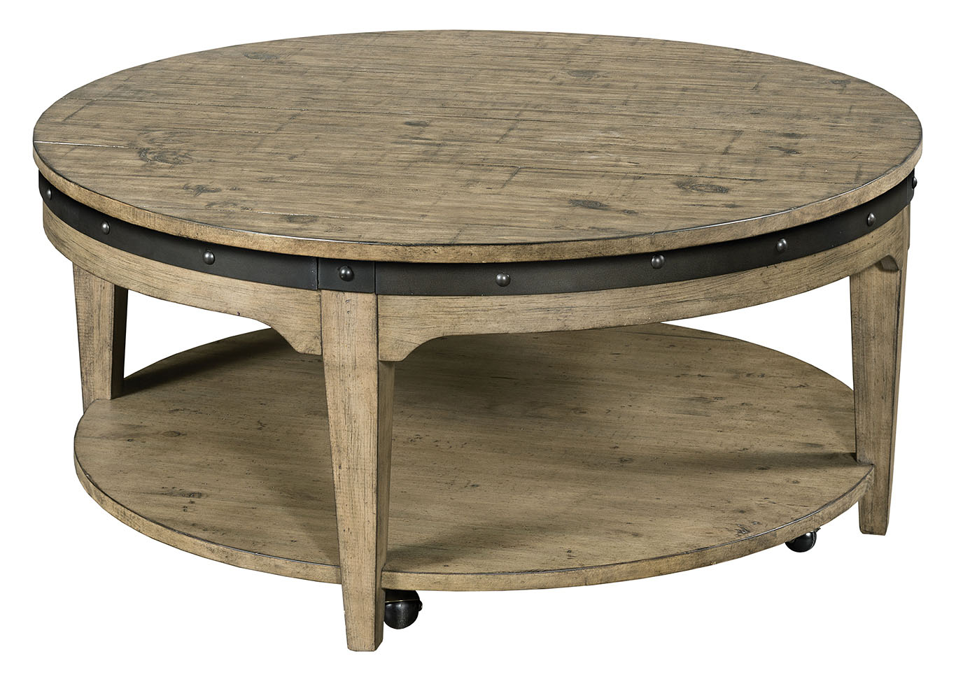 Artisans Stone Round Cocktail Table,Kincaid