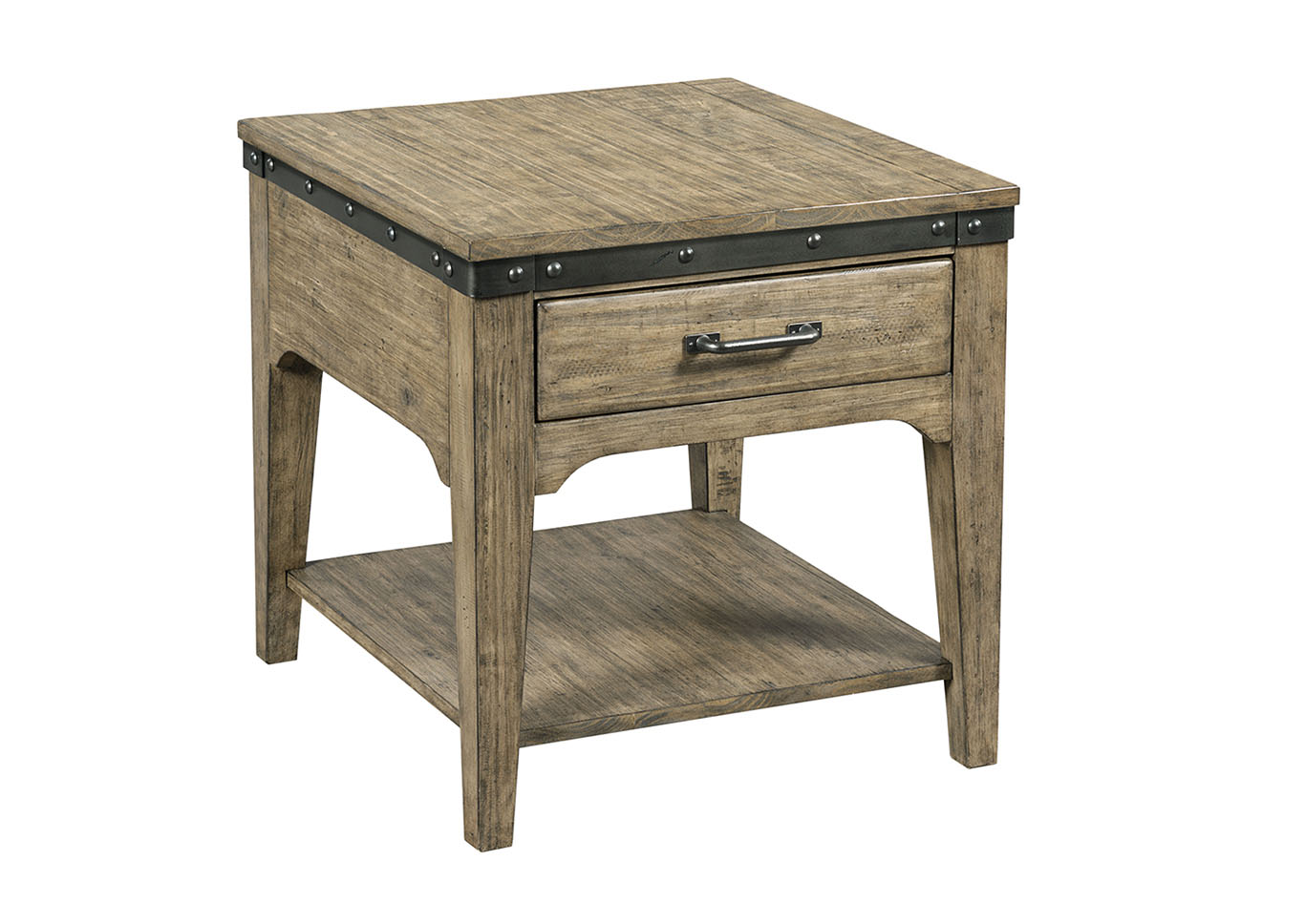 Artisans Stone Rectangular End Table,Kincaid