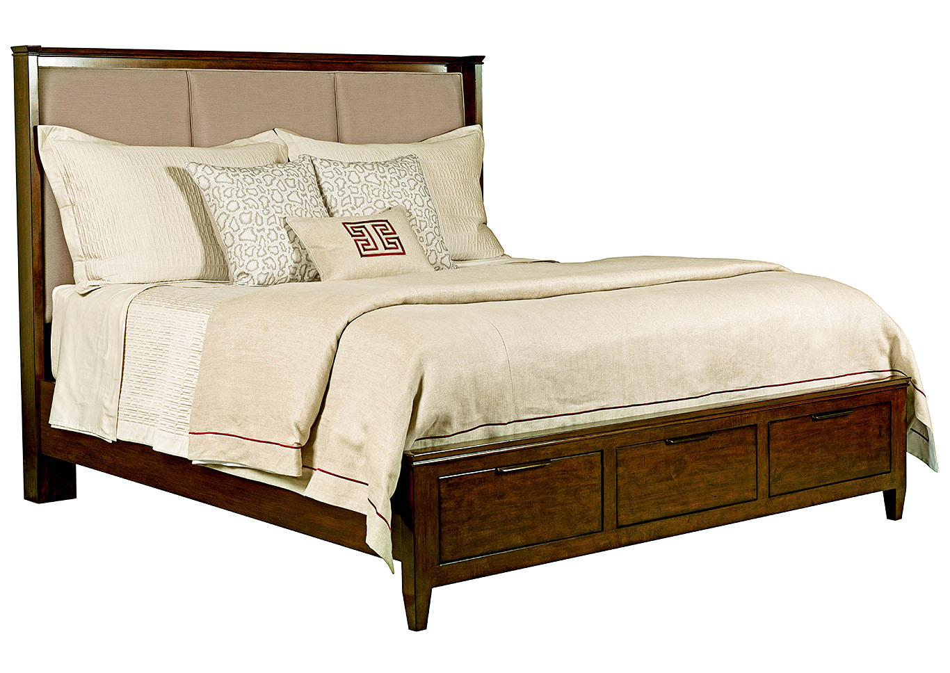 Elise Amaretto King Storage Bed,Kincaid