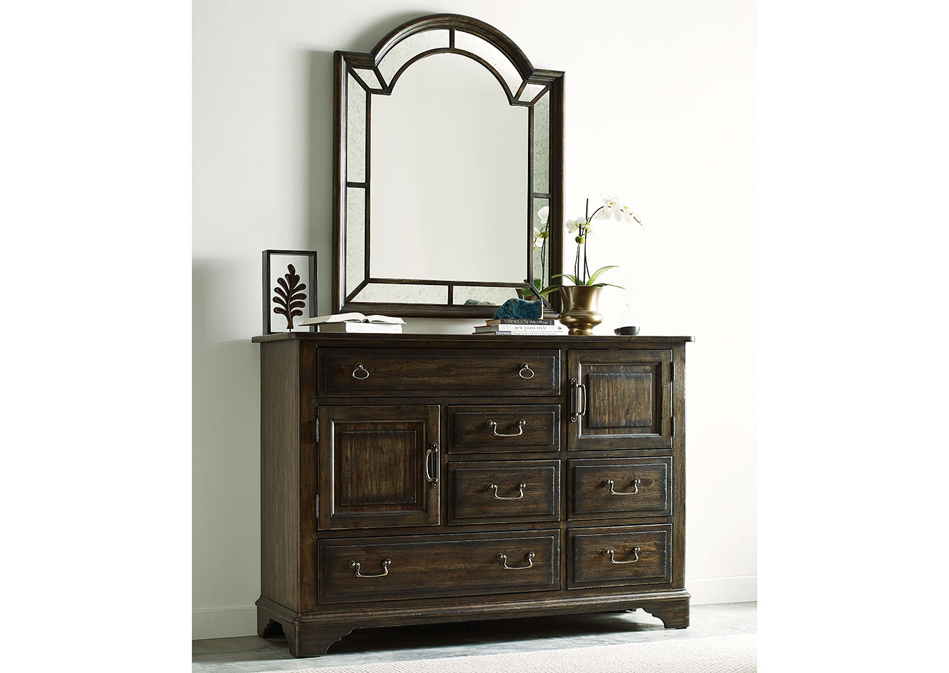 Wildfire Ember Door/Drawer Dresser,Kincaid