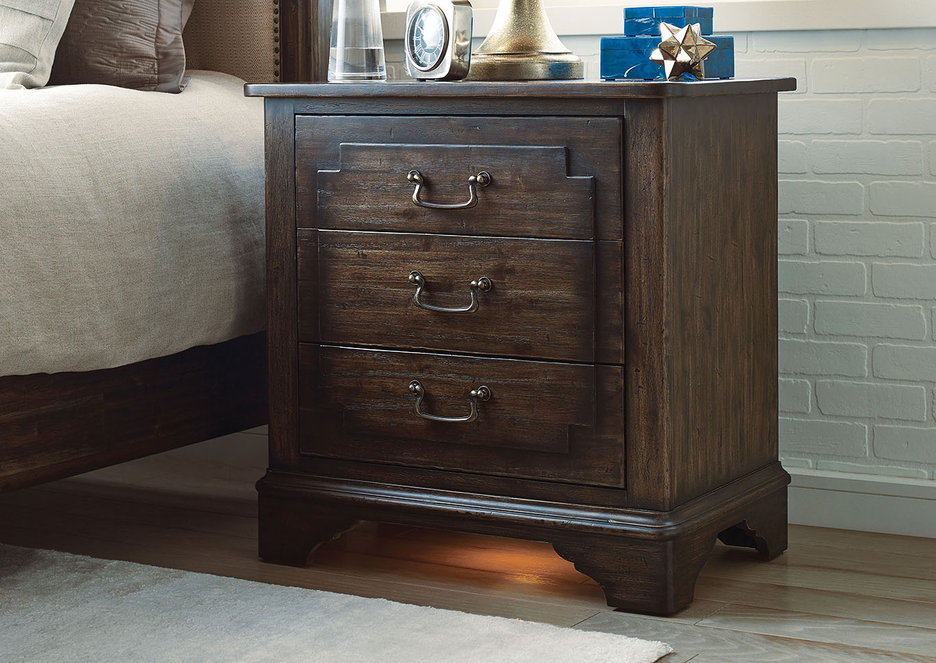 Wildfire Ember Nightstand,Kincaid