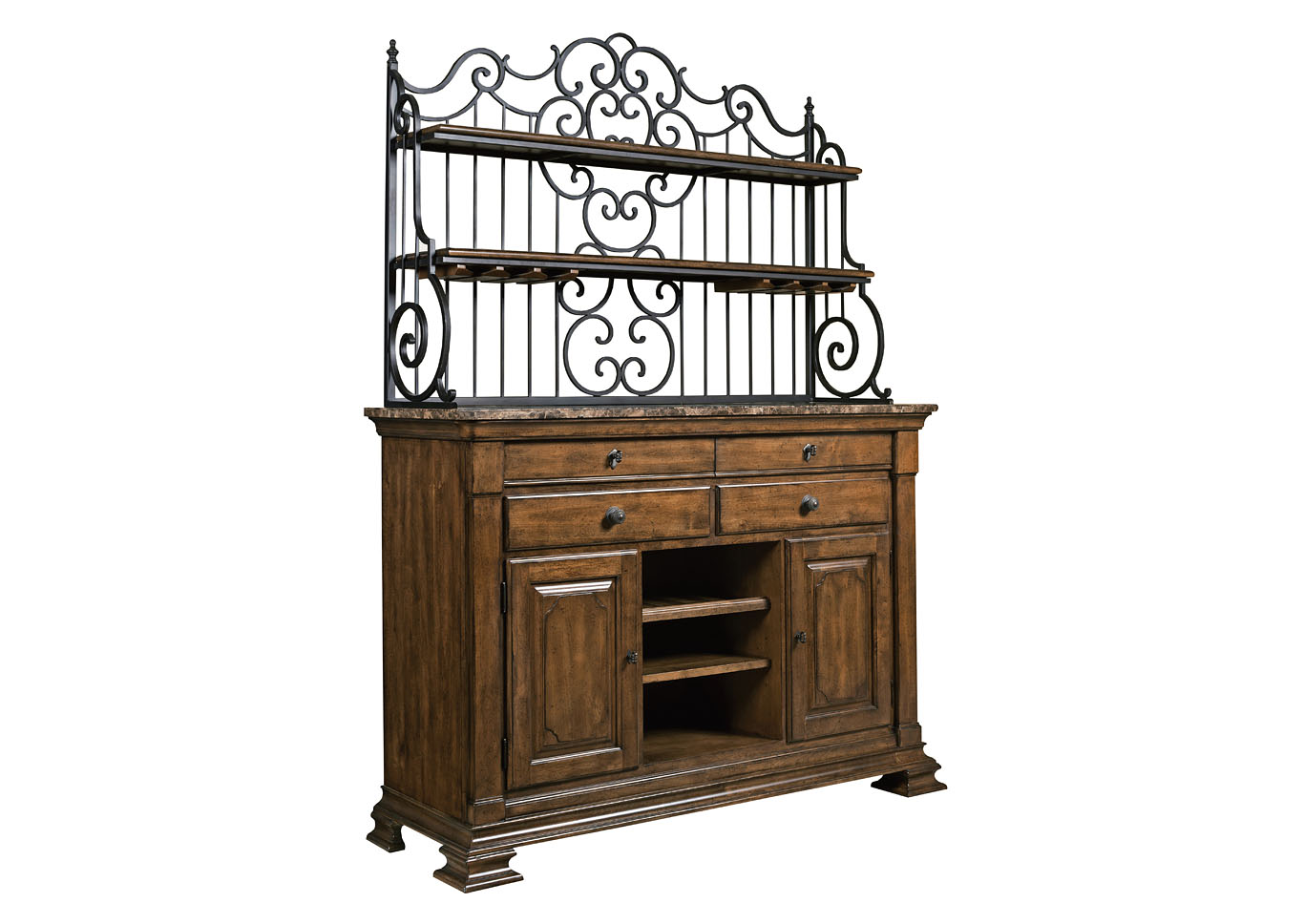 Portolone Truffle Sideboard w/Baker's Rack,Kincaid