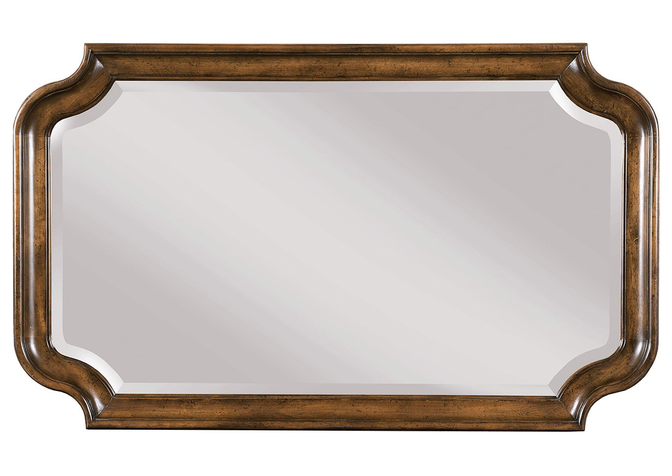 Portolone Truffle Marble Top Bureau w/Mirror,Kincaid