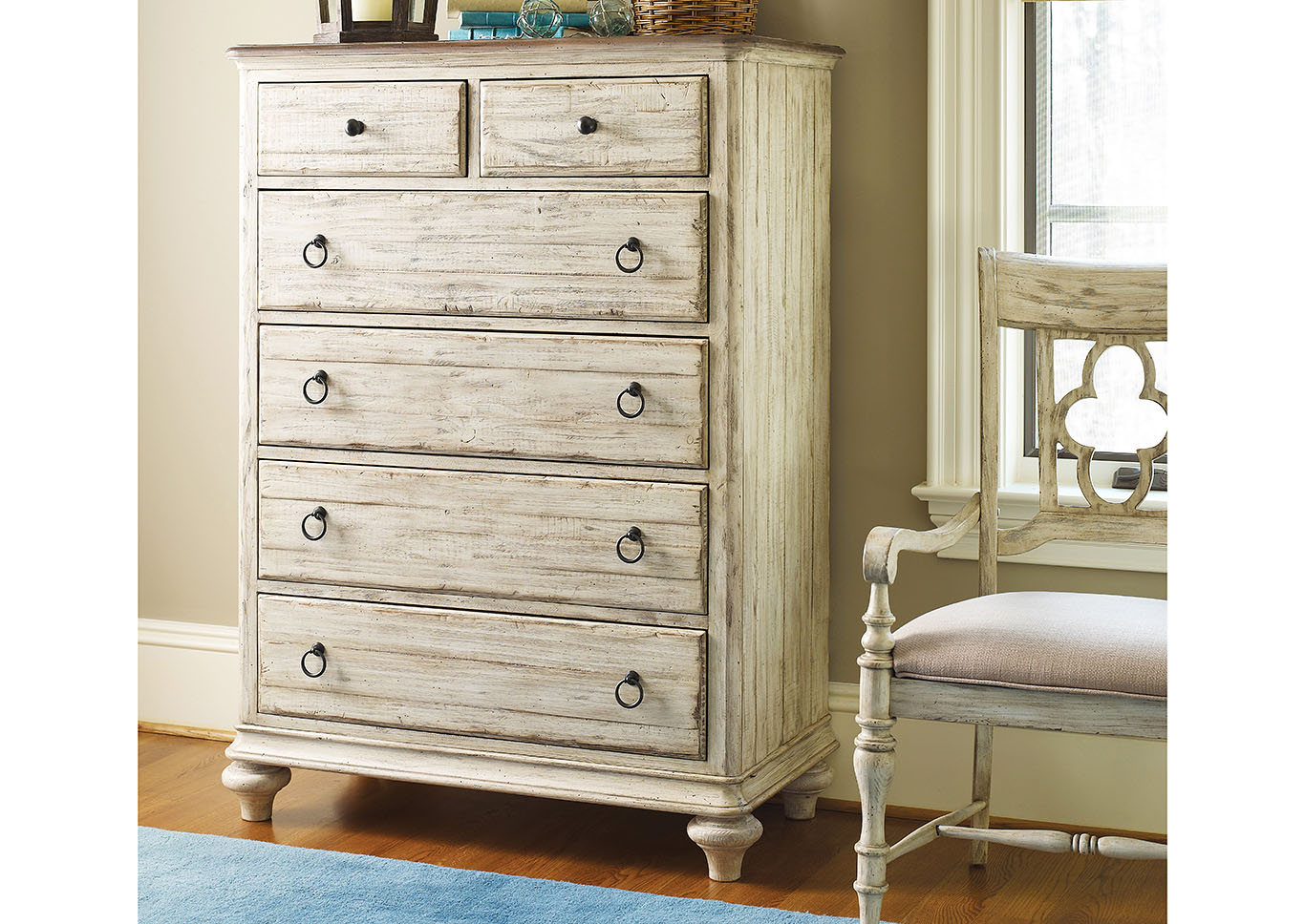 Hamilton Cornsilk Chest,Kincaid