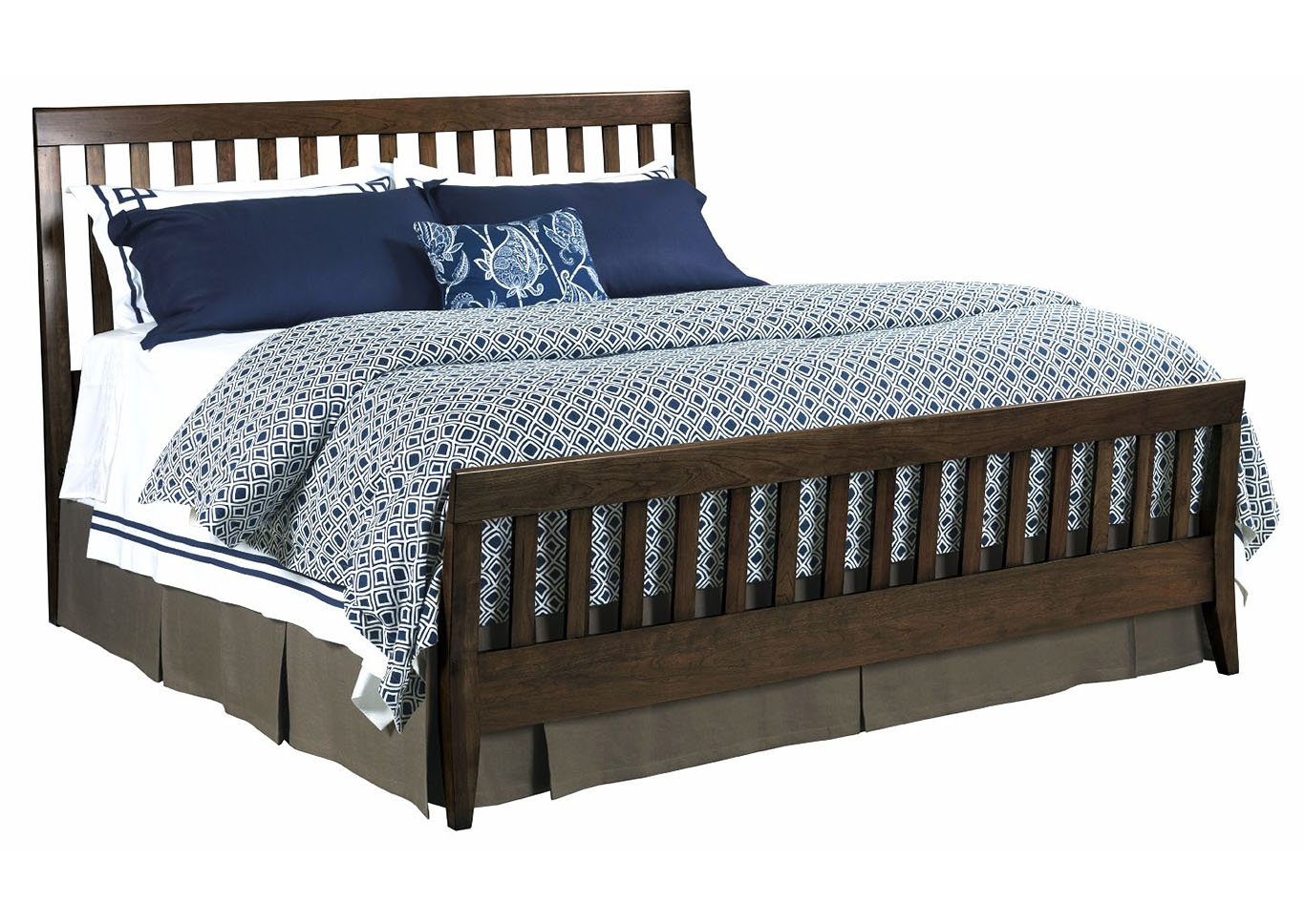 Gatherings Molasses Sleigh Queen Bed,Kincaid