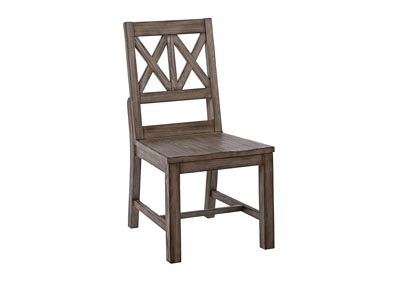 Image for Foundry Driftwood Wood Side Chair (Set of 2)