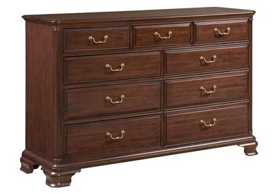 Image for Hadleigh Classic Cherry Drawer Dresser