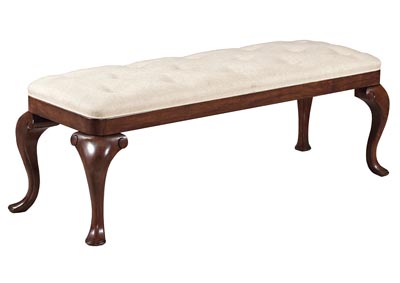 Image for Hadleigh Classic Cherry Bed Bench