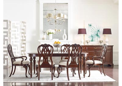 Image for Hadleigh Classic Cherry Dining Set w/4 Side Chairs & 2 Arm Chairs