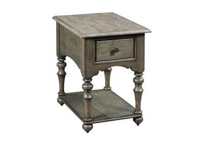 Image for Wheeler Fossil/Greystone Chairside Table