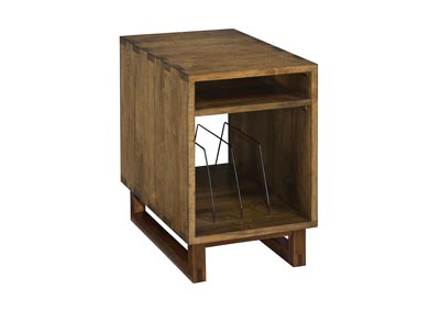 Image for Traverse Nutmeg Bookbinder Chairside Table