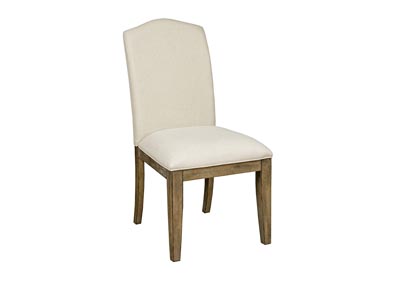 Image for Parsons Brushed Oak Upholstered Side Chair (Set of 2)