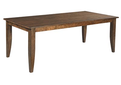 Image for The Nook Hewned Maple 80" Rectangular Dining Table