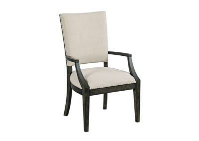 Image for Howell Charcoal Arm Chair (Set of 2)