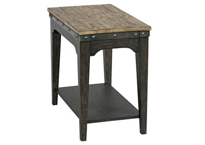 Artisans Charcoal Chairside Table