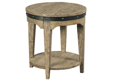 Image for Artisans Stone Round End Table