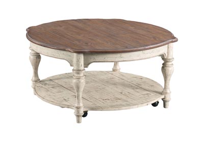 Image for Bolton Cornsilk Round Cocktail Table