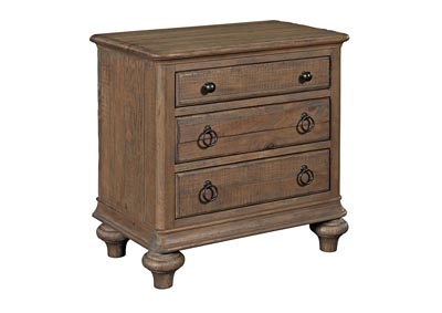 Image for Weatherford Heather 3 Drawer Nightstand