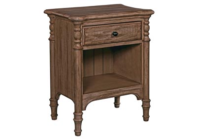 Image for Weatherford Heather 1 Drawer Nightstand