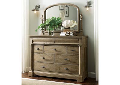 Image for Capstone Dune Dresser & Mirror