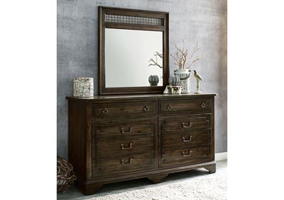 Image for Wildfire Ember Drawer Dresser w/Northgate Mirror