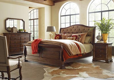 Image for Portolone Truffle Bureau w/Mirror