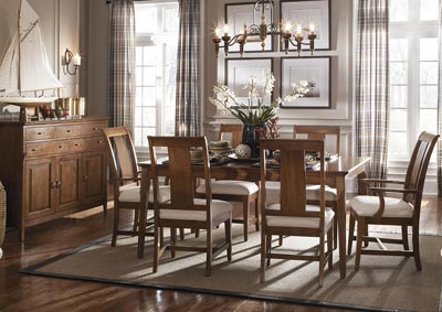 Image for Cherry Park Natural Cherry Rectangular Dining Table