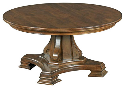Image for Portolone Truffle Round Cocktail Table